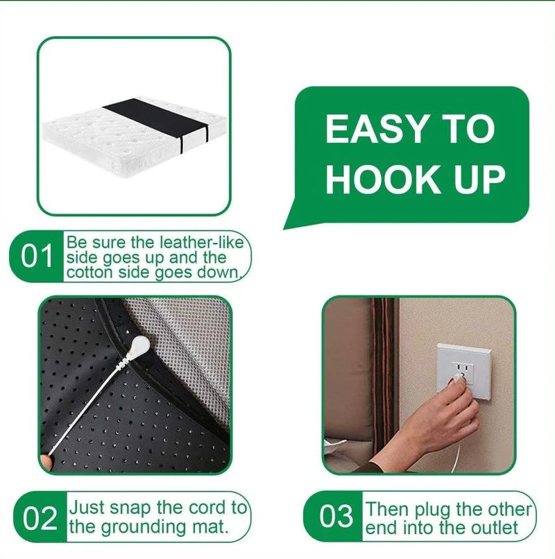 Sleeping Earth Mat for Improved Sleep