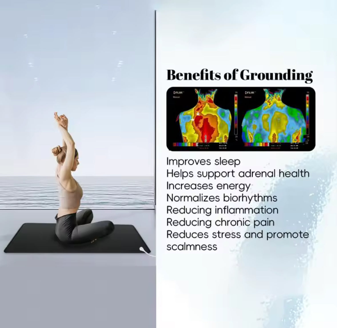 Sleeping Earth Mat for Improved Sleep